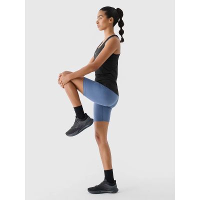 5. Women's slim training top 4F 4FWAW24TFSLF411-20S