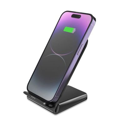 4. Tech-Protect QI15W-S2 inductive charger 15W in the form of a stand - black