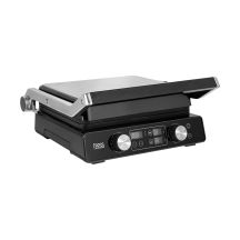 TEESA electric grill, panini grill, toaster, 3 positions, removable inserts, 2000W
