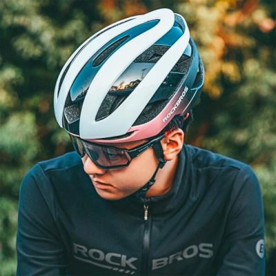 5. Rockbros bicycle helmet 10110004007 size L - blue and pink
