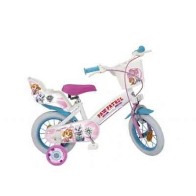 7. TOIMSA 12" Paw Patrol Children's Bike White 1281 Girl