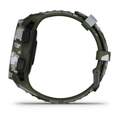 10. Garmin Instinct Solar Camo Watch Green (010-02293-06)
