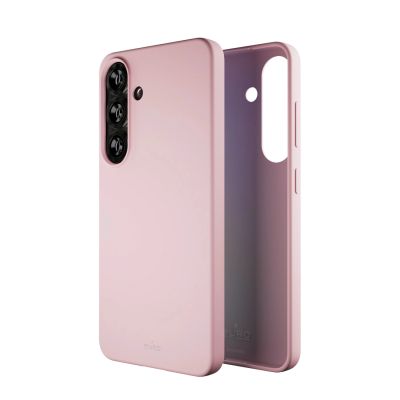 Puro Icon Silicone Case for Samsung Galaxy S25 - Pink
