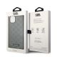 8. Karl Lagerfeld KLHCP14SSAKLHPG iPhone 14 6.1 "hardcase gray / gray Saffiano Mono Metal Logo