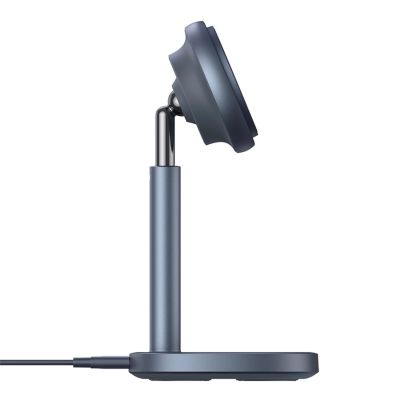 3. Baseus Orbit 2 Pro MagSafe Qi2 20W 2 in 1 Inductive Charger with Cooling - Gray