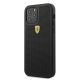 2. Ferrari FESPEHCP12MBK iPhone 12/12 Pro 6.1" black/black hardcase On Track Perforated