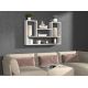 3. BILBAO 4P hanging shelf 100x16xH60 white
