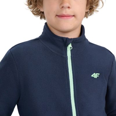 5. Boy's fleece 4F M413 navy blue 4FJWAW25TFLEM413 31S