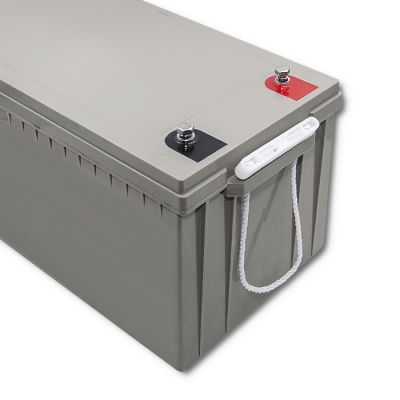 3. QOLTEC AGM BATTERY 12V | 200AH | MAX.3000A