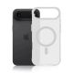 7. 3mk Smoke MagCase for iPhone Air - White-Translucent