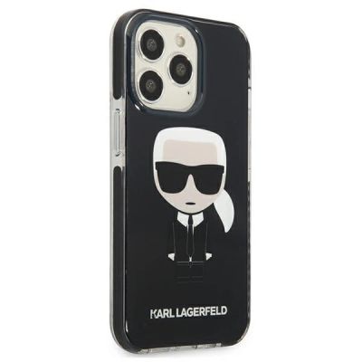 4. Karl Lagerfeld Iconik Karl Case for iPhone 13 Pro / iPhone 13 - Black