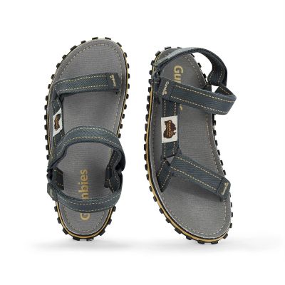 2. Gumbies Tracker Racker Sandals Gray M GU-SATRA013