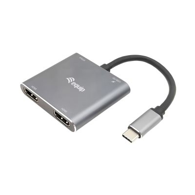 Equip 133484 Docking Station Wired USB 3.2 Gen 1 (3.1 Gen 1) Type-C Silver