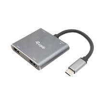 Equip 133484 Docking Station Wired USB 3.2 Gen 1 (3.1 Gen 1) Type-C Silver