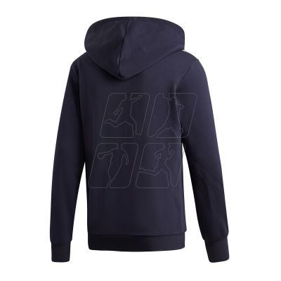 9. Adidas Essentials 3 Stripes FZ Fleece M DU0475 sweatshirt