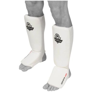 15. Flexible Shin Guards M - Shinrage White
