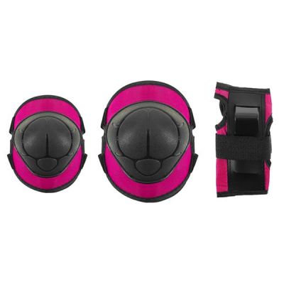 Nils Extreme Protectors Set DARK PINK Size M H110
