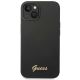 3. Guess GUHCP14MSLSMK iPhone 14 Plus 6.7 "black / black hard case Silicone Vintage Gold Logo