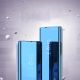 4. Clear View Case for Samsung S24 Ultra with flap - blue