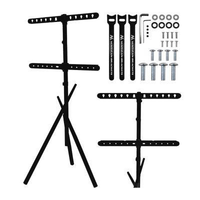 12. MACLEAN TV FLOOR MOUNT / STAND, 37-80", MAX. VESA 600X400, MAX. 60KG, MC-182 B MC-182 B