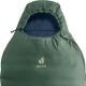 3. Deuter Orbit EL 0C/32F Adult Mummy Sleeping Bag Fabric, Polyethylene Sulfone (PES), Ripstop Green
