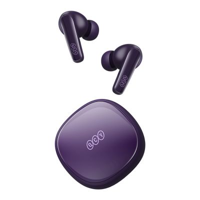 7. QCY T13X In-Ear Headphones with ENC IPX5 Bluetooth 5.3 - White