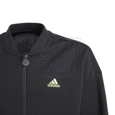 4. Jacket adidas D Crop Bomber Jr. IA1531