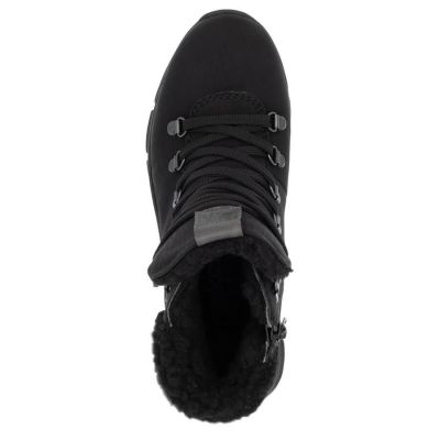 11. Waterproof insulated women's hiking boots in black Rieker 48034-00
