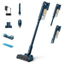Philips 5000 Series Cordless Vacuum Cleaner XC5043/01, up to 60 min, 15 min Turbo