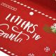 3. FELT CHRISTMAS ENVELOPE FOR A LETTER TO SANTA 26x16CM LETTERS SANTA