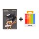 4. Polaroid Flip Instant Camera with Color Cartridges (8 Photos), Black