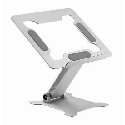 25. GEMBIRD FOLDABLE NOTEBOOK STAND 15.6" SILVER