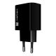 12. NATEC RIBERA 1X USB-C 20W BLACK WALL CHARGER