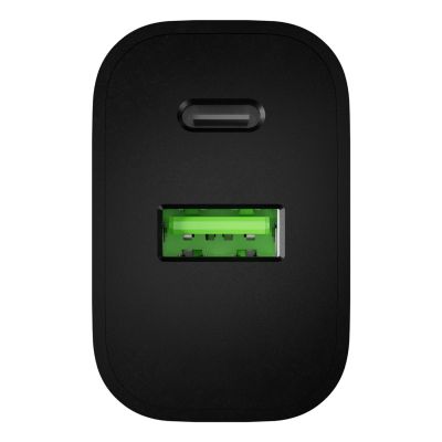 13. NATEC RIBERA WALL CHARGER 1X USB-A + 1X USB-