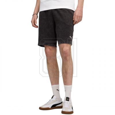3. Puma Ess Elevated Relaxed Wash M 688052 01 shorts
