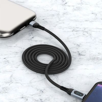 2. Dudao USB Type C - Lightning cable fast charging PD 20W 1m black (L7MaxL)