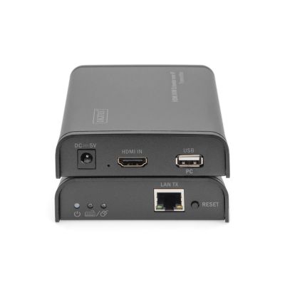 7. DIGITUS KVM EXTENDER HDMI+USB 120M CAT.5E UTP/IP 1080P FHD 60HZ AUDIO (SET) DS-55202