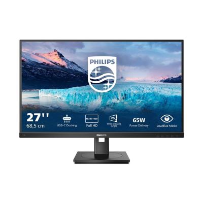 12. Philips S Line 273S1/00 computer monitor 68.6 cm (27") 1920 x 1080 px Full HD LCD Black