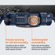 15. Spigen Rugged Armor Pro Case for Apple Watch Ultra 1 / 2 (49mm) - Navy Blue