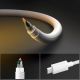 6. Spigen Essential EB6015AC USB-C Cable 60W 150 cm - White