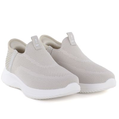 4. Women's slip-on beige sports shoes Potocki BK01312