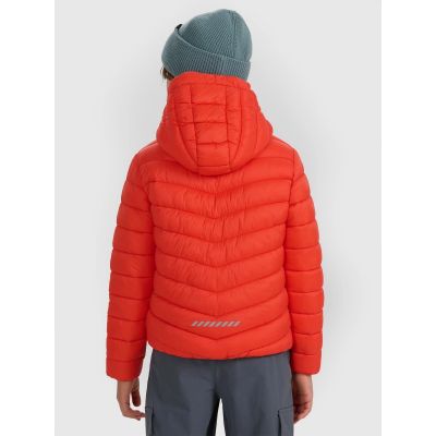 2. Boy's down jacket with synthetic filling 4F 4FJRAW25TDJAM0819-62S