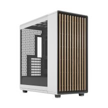 Fractal Design North XL RC Chalk TG Transparent Case, Midi-Tower, ATX, Tempered Glass - White