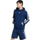 Men's adidas Essentials 3-Stripes French Terry Hoodie Navy Blue KY4203