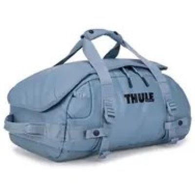 15. Thule Chasm Recycled Duffel 30L Travel Bag - Pond Gray