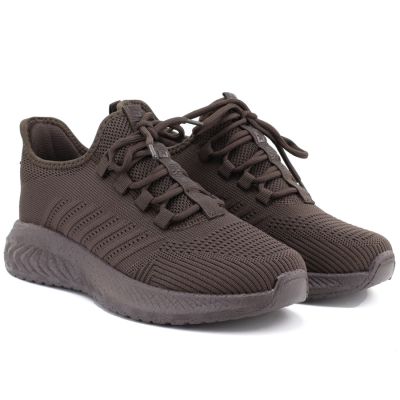 4. Women's brown textile sports shoes Big Star UU274055