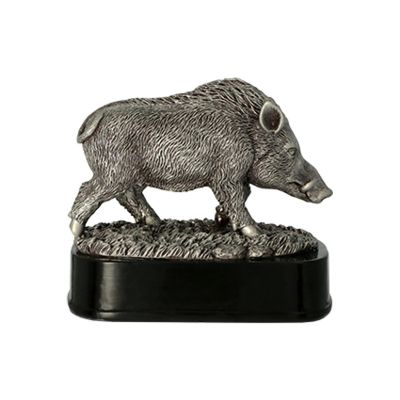 Cast figurine - wild boar