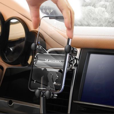 14. Wozinsky gravity car phone holder for air vent black (WCH-05)