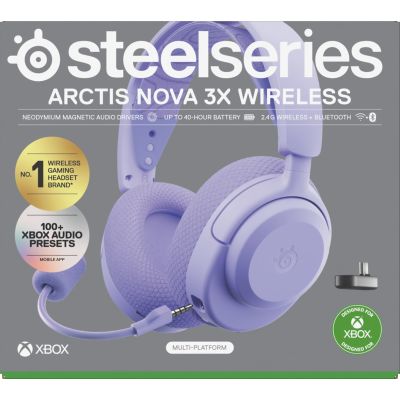 31. Steelseries Arctis Nova 3X Wireless for Xbox headphones, Levander