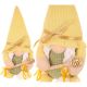 6. gnome 20cm yellow with honey spoon spring decoration
